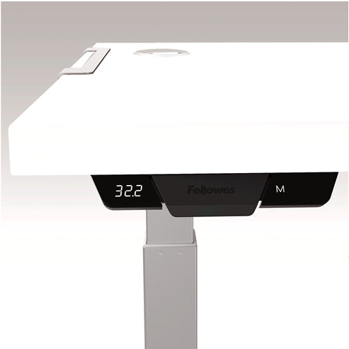 Fellowes Tischplatte – 180 × 80 × 2,5 cm – weiss – für Levado, Cambio
