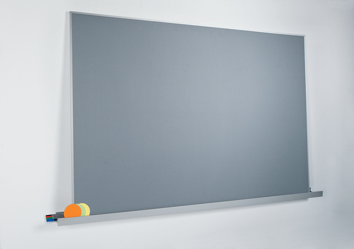 Sigel Pinnwand – Filz, Alurahmen – 120 × 180 cm, Grau