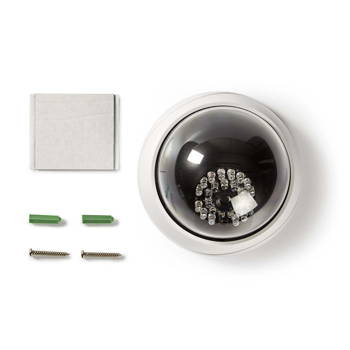 Nedis Dummy-Überwachungskamera Dome – Batteriebetrieben – IP44