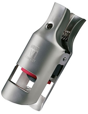 Westmark Flaschenverschluss Tappa – Ø 4,4 × 4,4 cm, Edelstahl, Kunststoff (ABS), edelmattiert, luftdicht, spülmaschinenfest