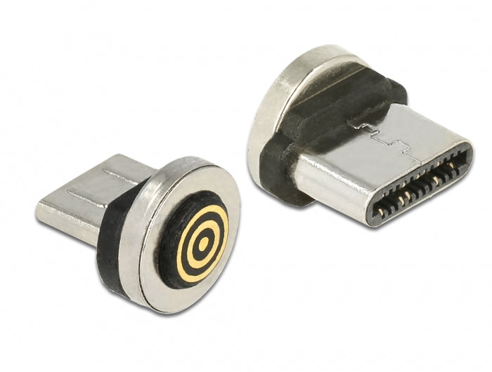 DeLOCK USB-Adapter USB-C auf Magnetkontakt – USB 2.0 (480 Mbit/s) – Magnetisch – für DeLOCK 85723/85724