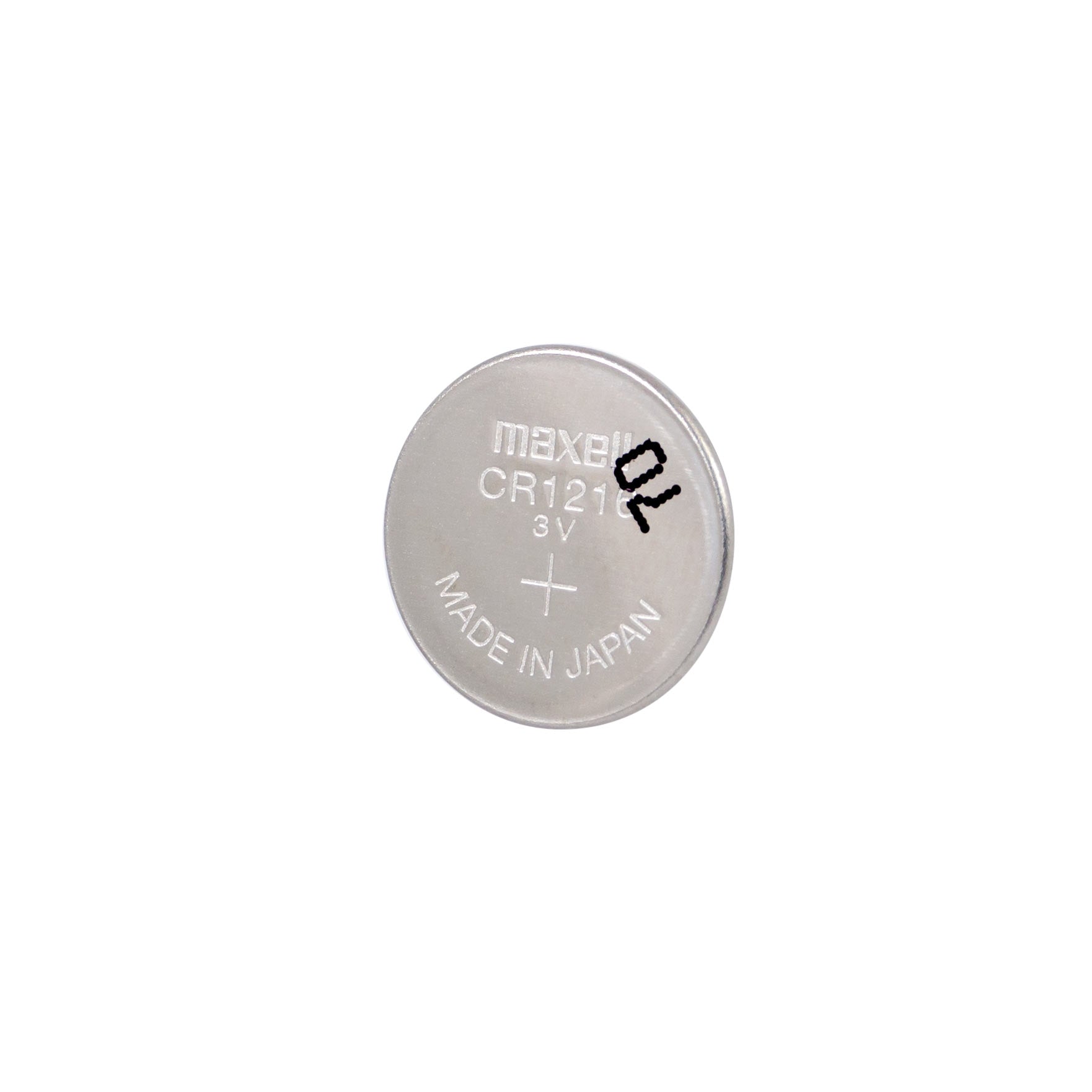 Maxell Knopfzelle CR1216, Lithium-Mangandioxid, 3 V – 1 Stk.