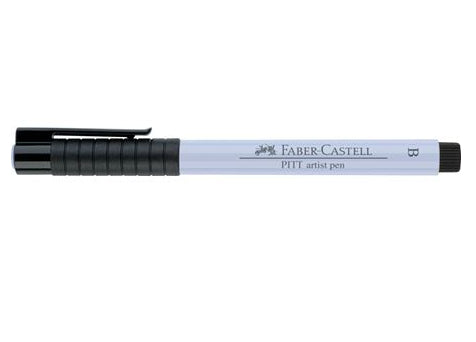 Faber-Castell Pitt Artist Pen Brush Permanentmarker – Bürstenspitze 2,5 mm – Hellindigo