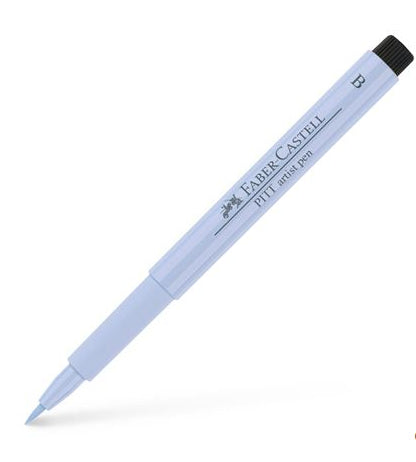 Faber-Castell Pitt Artist Pen Brush Permanentmarker – Bürstenspitze 2,5 mm – Hellindigo