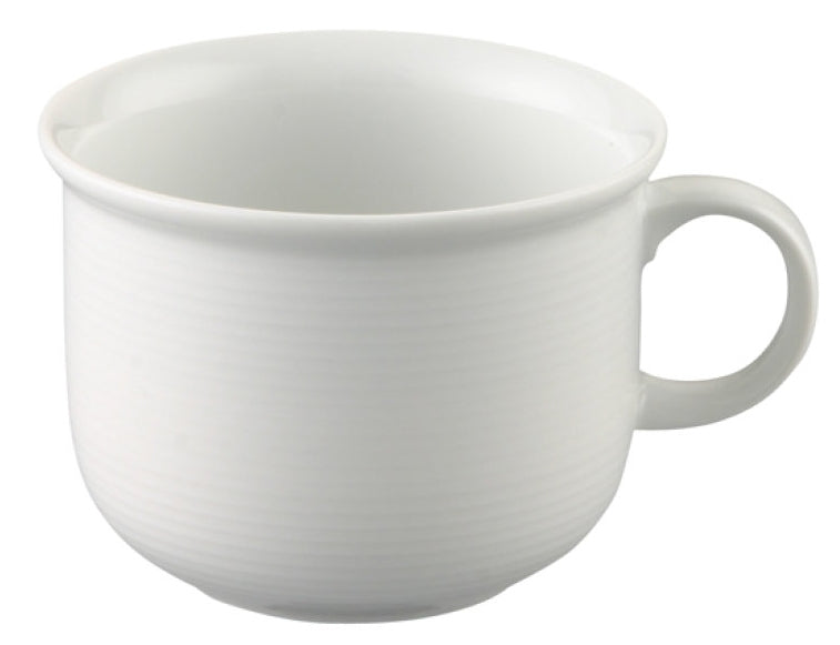 Thomas Kaffeetasse Trend – 180 ml, Ø 6,8 cm, Porzellan, Weiss, spülmaschinenfest, mikrowellengeeignet