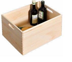 Kesper Aufbewahrungsbox – Holz – Natur – mit Griff, FSC – 400 × 230 × 300 mm