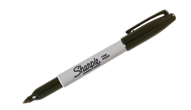 Sharpie Permanentmarker – Feine Spitze 1 mm – Schwarz – 24er-Pack