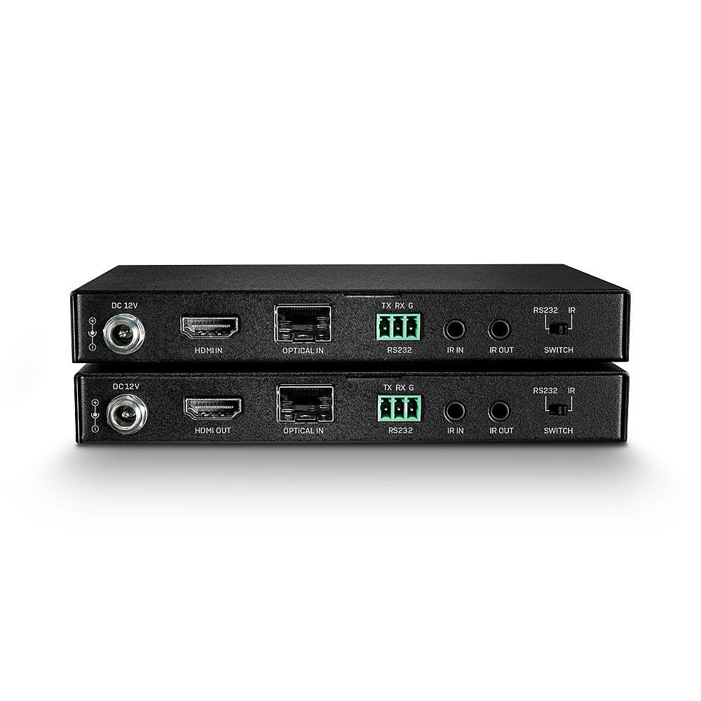 Lindy Glasfaser-HDMI-Extender, HDMI, 4K 60 Hz, IR/RS-232, Audio, 300/1000 m