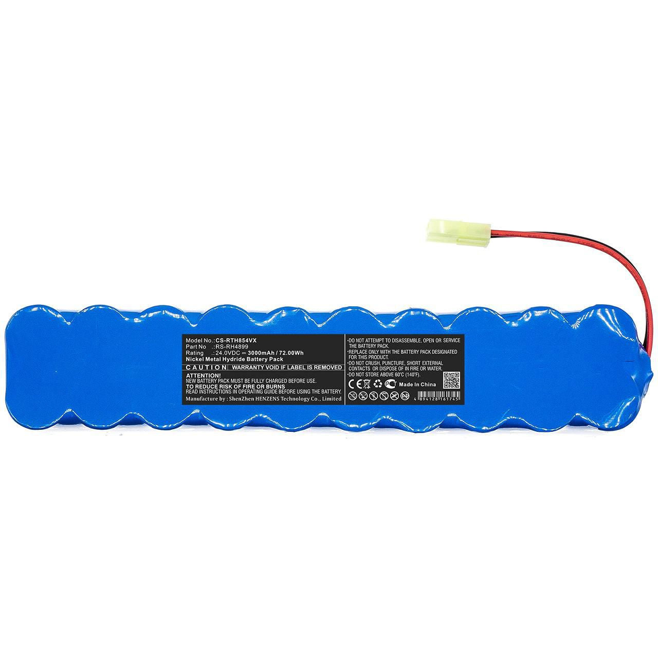 CoreParts Akku 24,0 V 3000 mAh 72,00 Wh Ni-MH – für Rowenta, RH8543019A0, RH8543019A1 Staubsauger