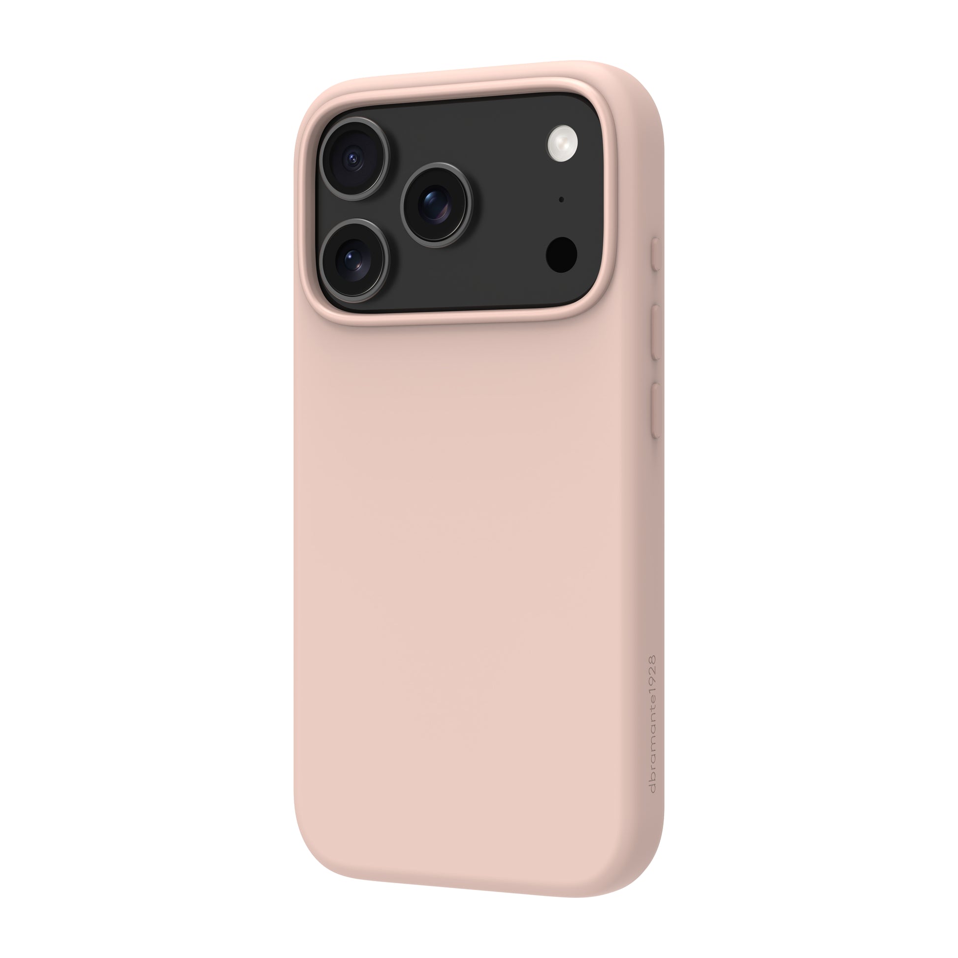dbramante1928 Roskilde MS ICON Backcover – für Apple iPhone 17 Pro, MagSafe, Kunststoff, Pink Sand