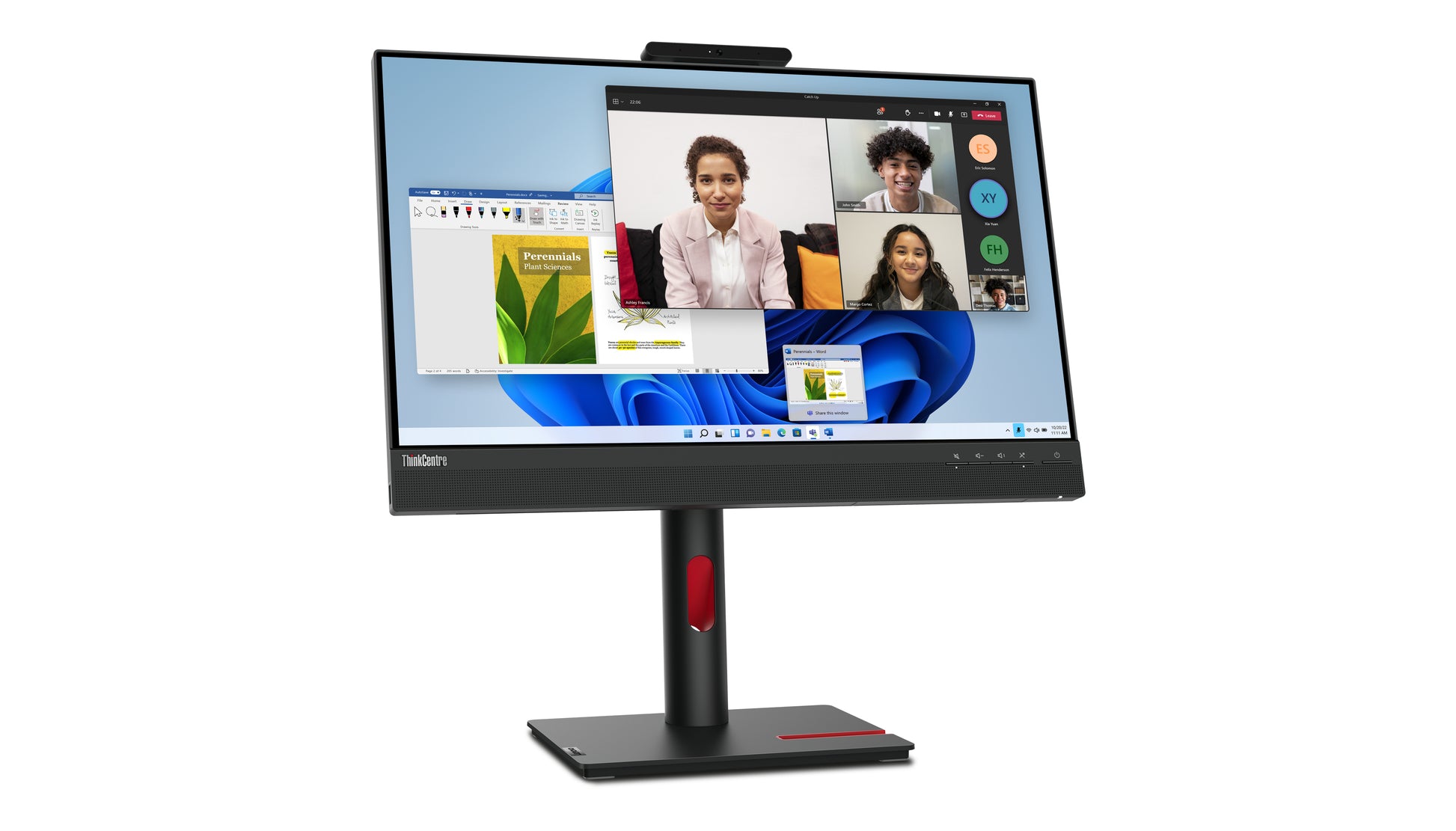 Lenovo TIO24 (Gen 5) – Monitor, 23,8" 1920 × 1080 (Full HD), IPS, Touch