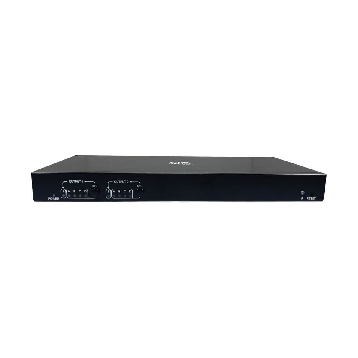Tripp Lite B127A-4X2-BH2PH – HDMI Matrix 4×2, über Cat6, 4K@60 Hz, HDR, 4:4:4, PoC, 70,1 m, Schwarz