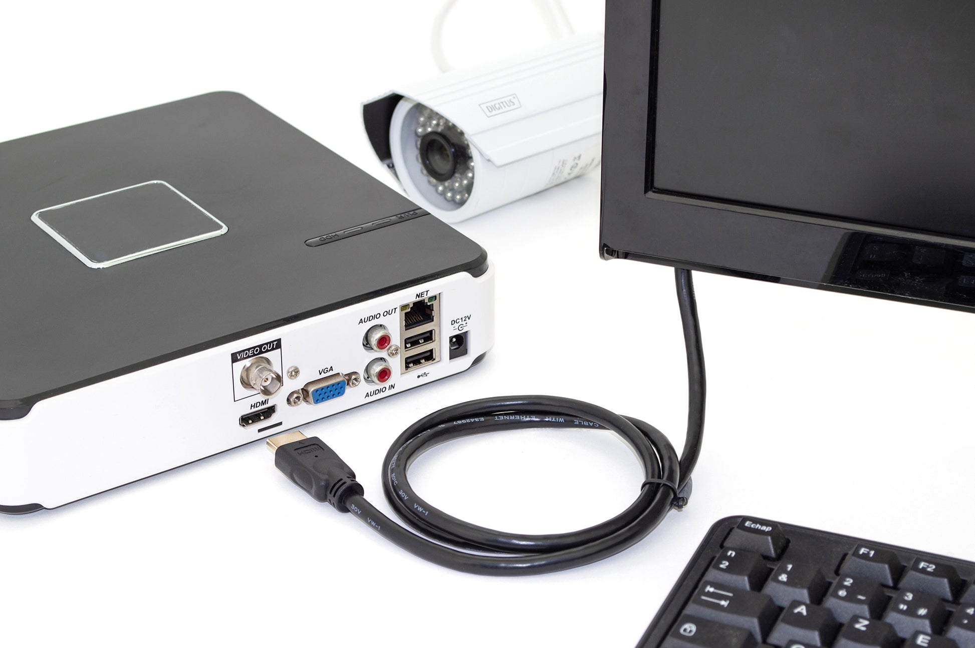 Digitus HDMI-Kabel, Schwarz