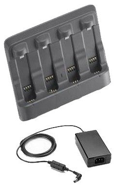 Zebra Ladestation – 4-Slot – inkl. Netzteil