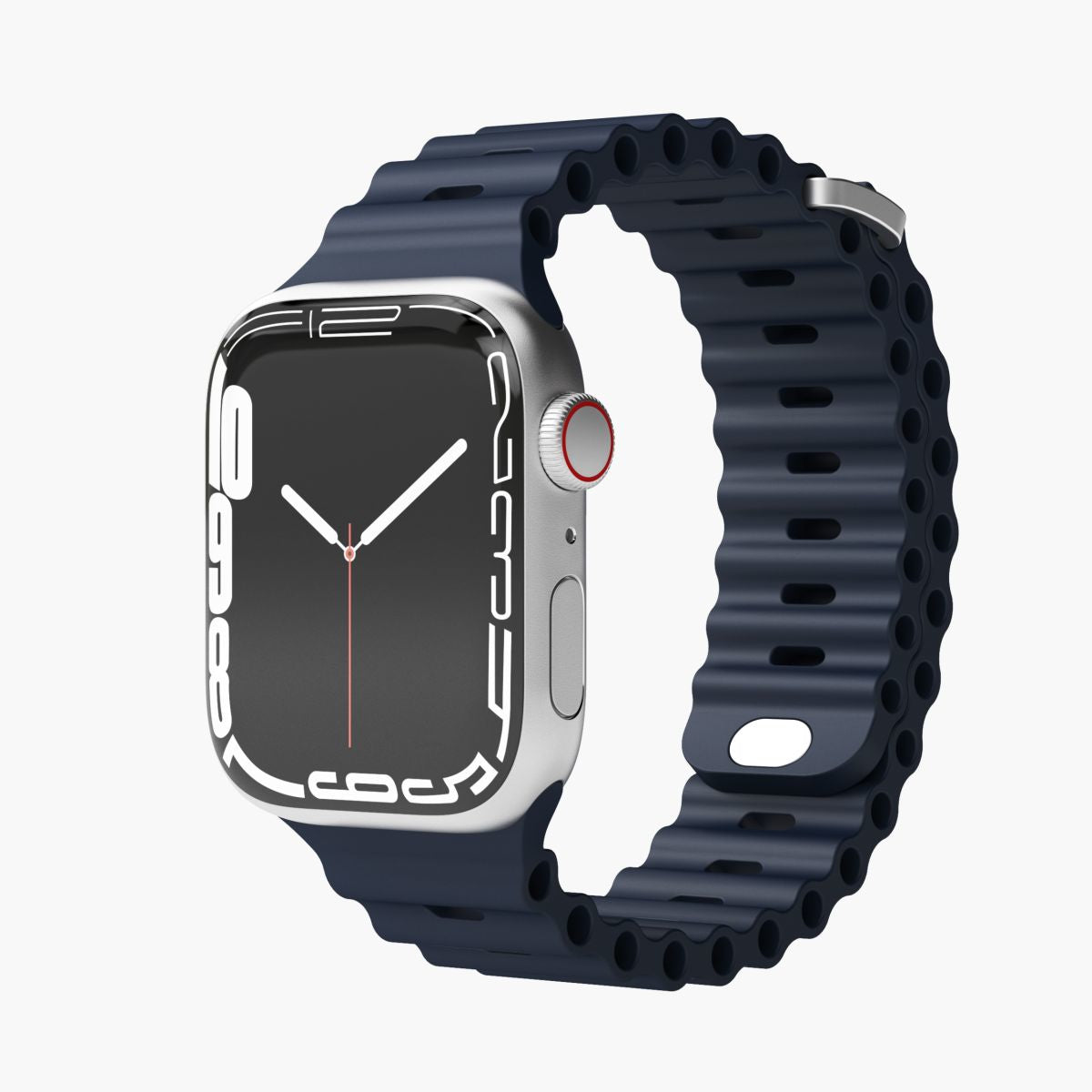 Vonmählen Wave Band 1 – Armband – für Apple Watch 40–42 mm, Navy, Elastomer (TPR)