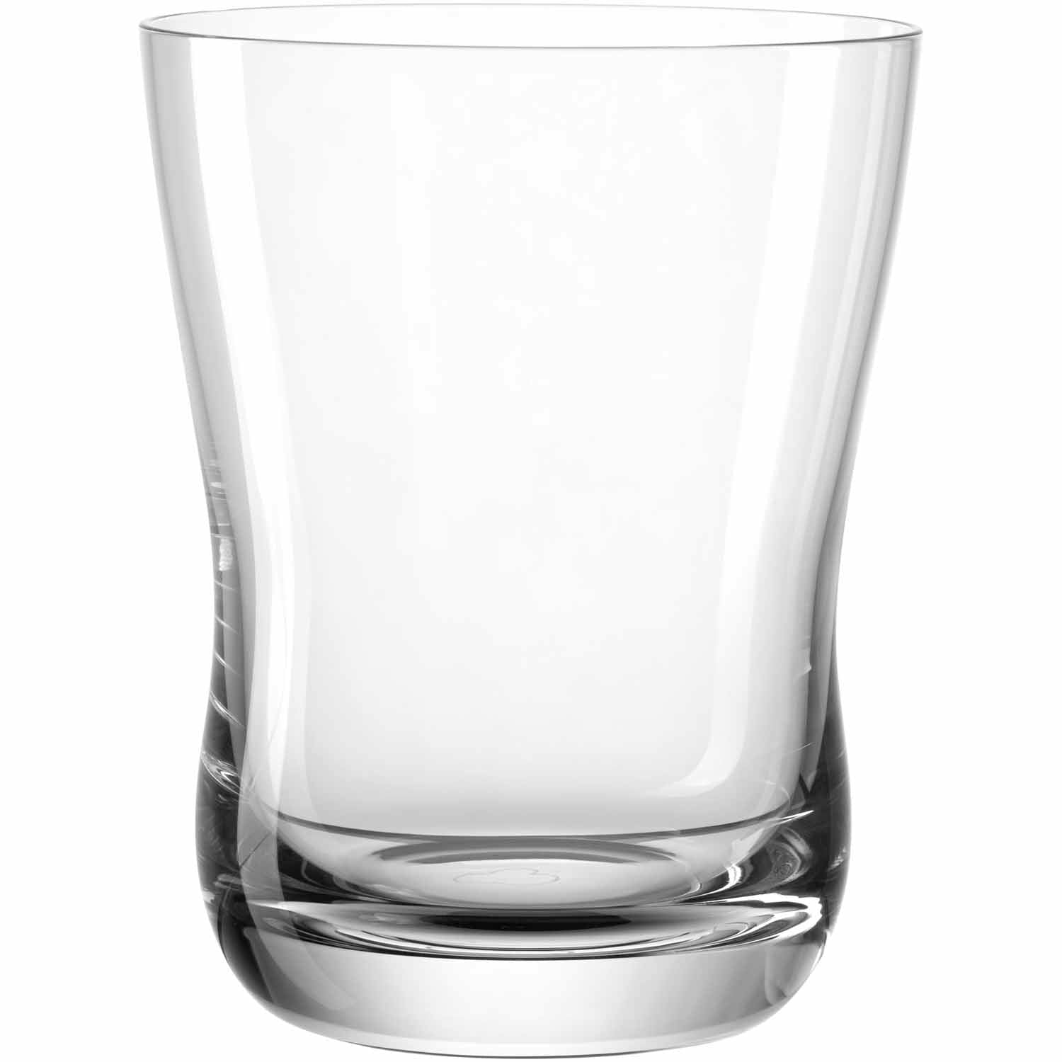 Leonardo Vita M Trinkglas – 0,36 l, Kalk-Natron-Glas, Transparent, Spülmaschinenfest, 6 Stück