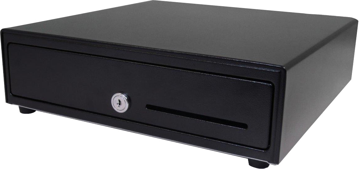 HP Engage One Prime – Kassenschublade, 4 Scheine/4 Münzen, 336 × 336 × 101 mm, Schwarz, für HP Engage One Prime