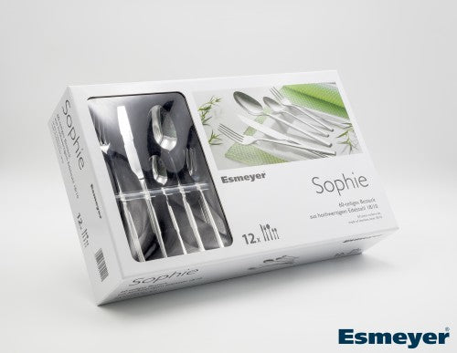 Esmeyer SOPHIE Besteck-Set – 60-teilig, Edelstahl, spülmaschinenfest