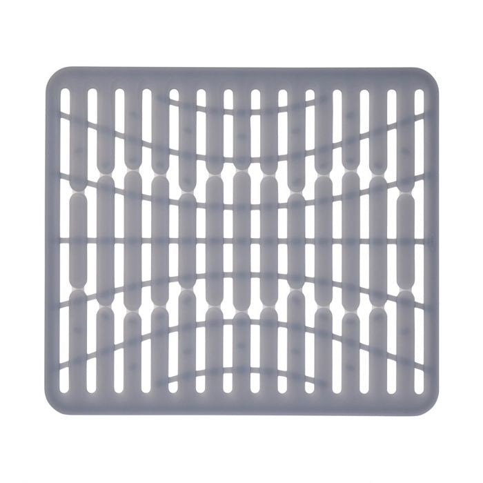 OXO Abtropfmatte 32 × 28 × 1,7 cm, Silikon, Grau