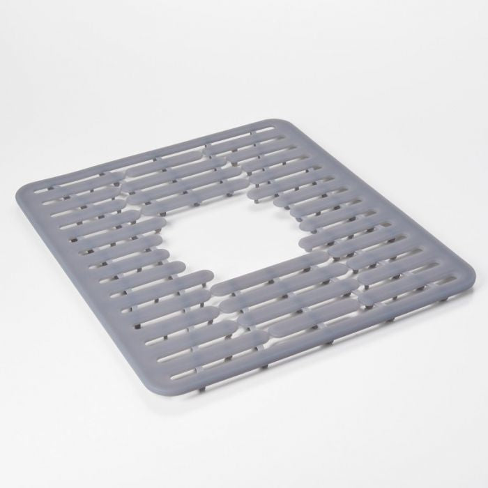OXO Abtropfmatte 32 × 28 × 1,7 cm, Silikon, Grau