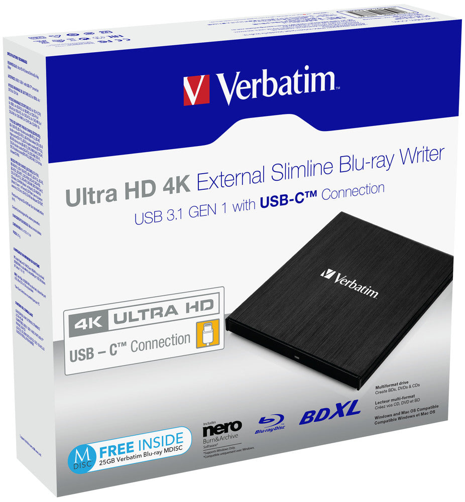 Verbatim External Ultra HD 4K