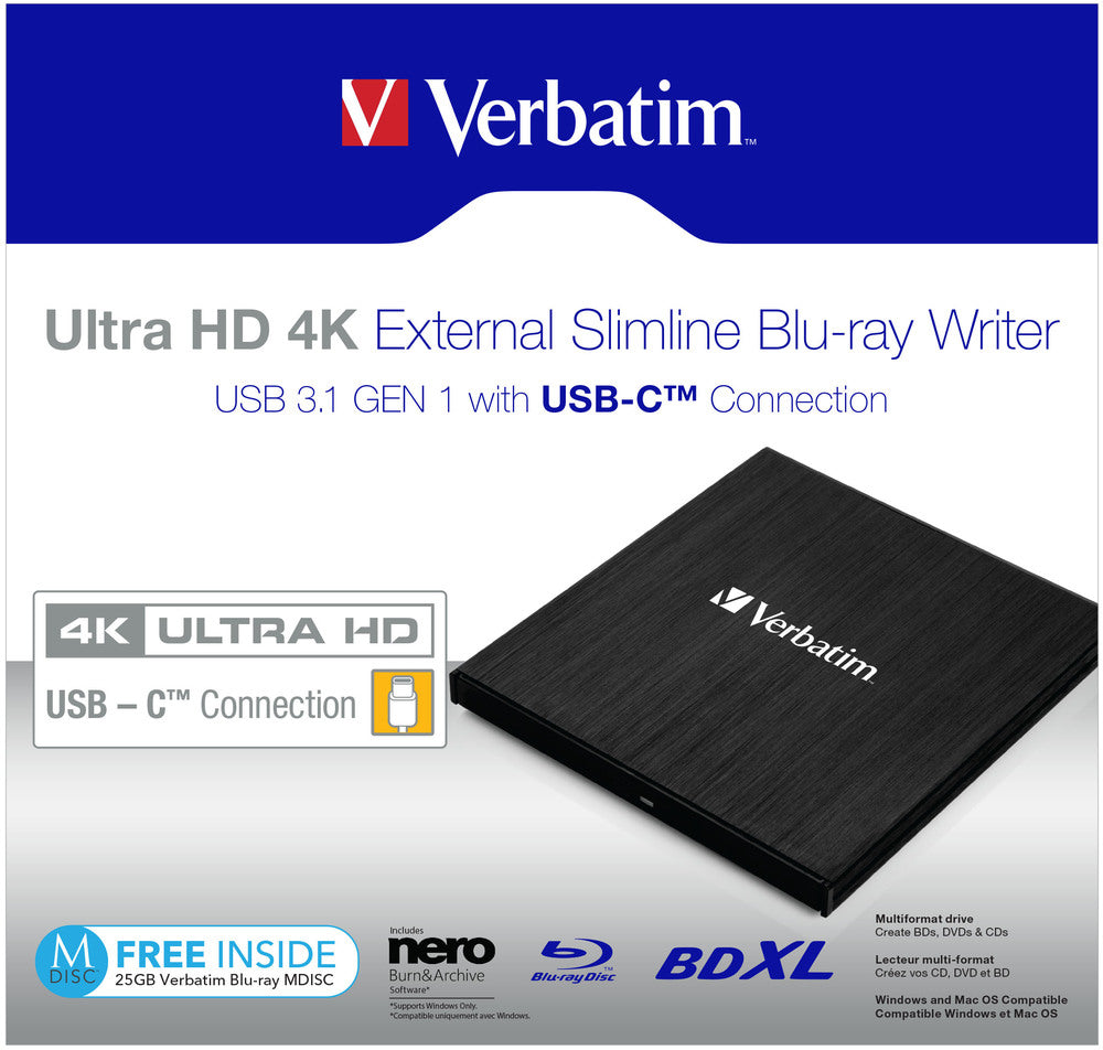 Verbatim External Ultra HD 4K