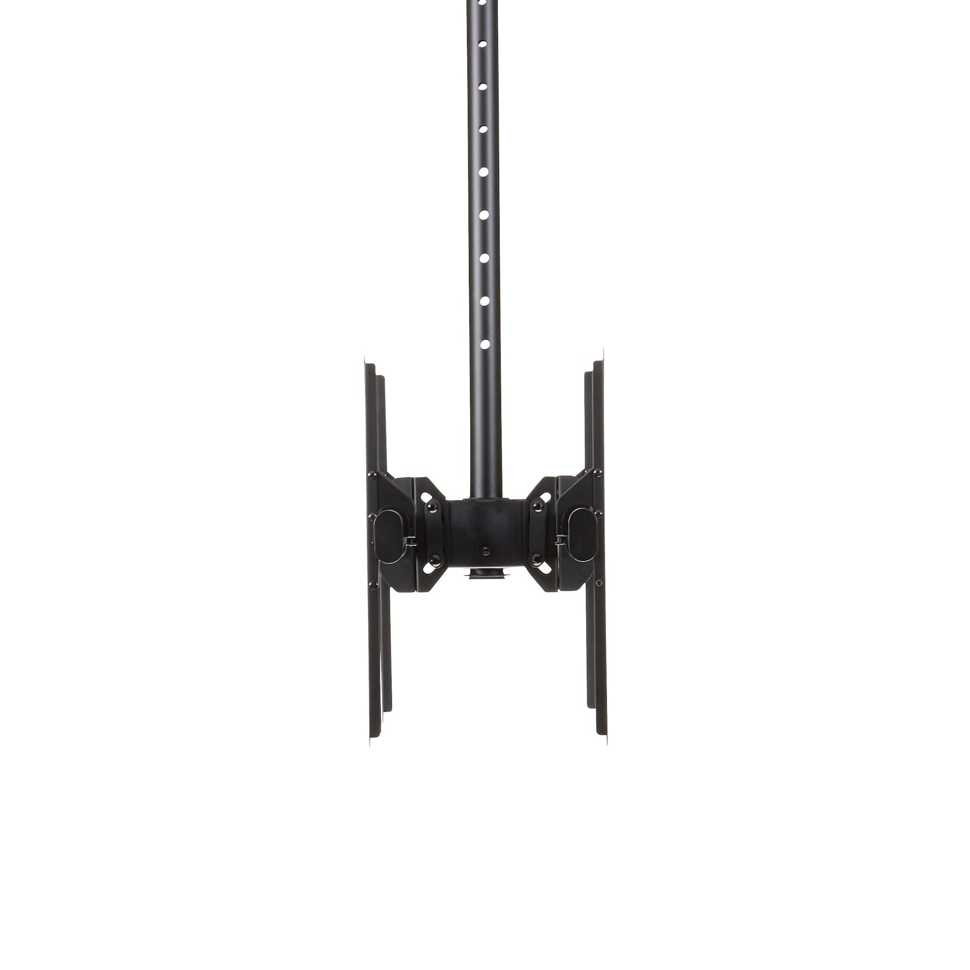 StarTech.com Deckenhalterung – Rücken an Rücken – 32–75" – VESA 200×200–600×400 – bis 90 kg, Teleskopmast