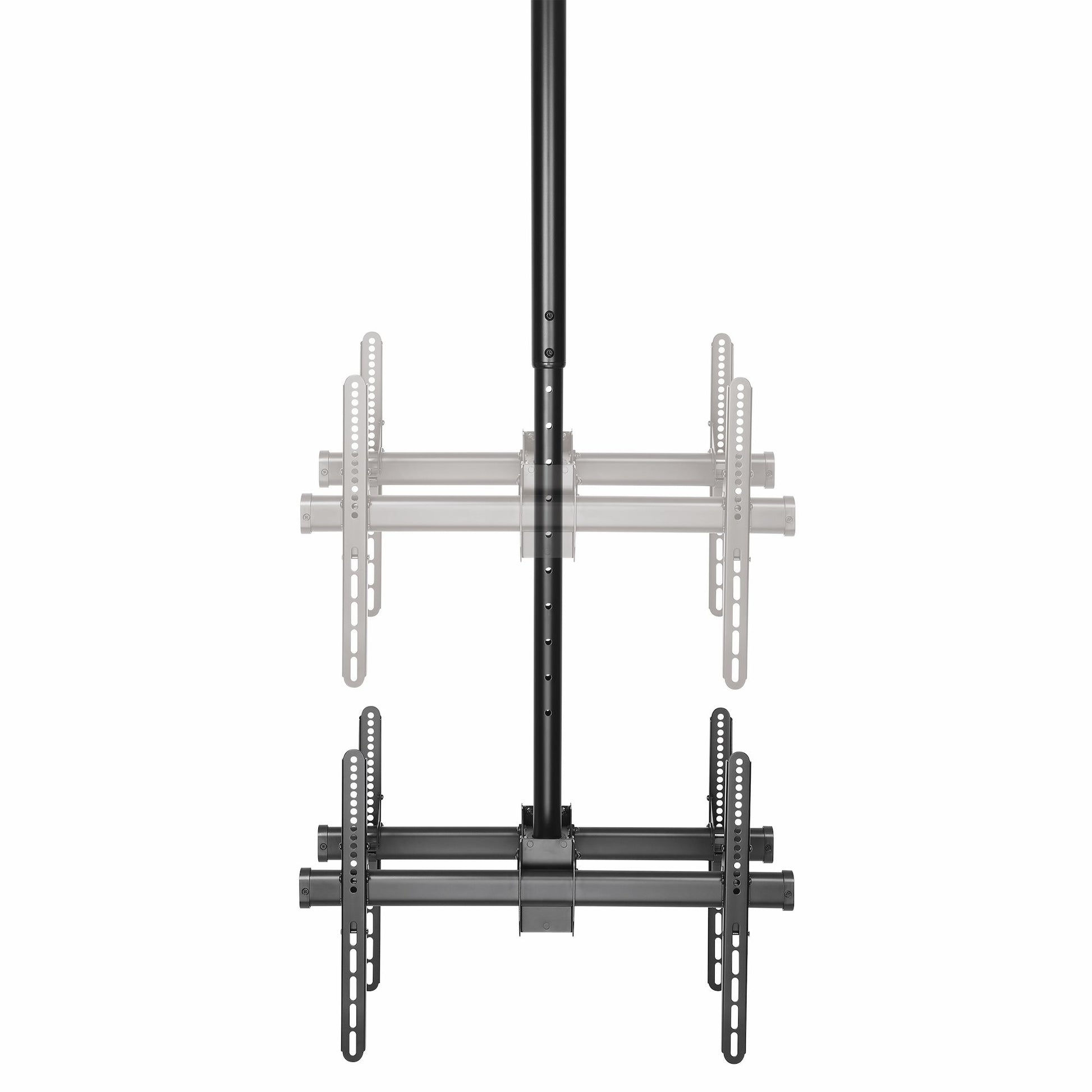 StarTech.com Deckenhalterung – Rücken an Rücken – 32–75" – VESA 200×200–600×400 – bis 90 kg, Teleskopmast