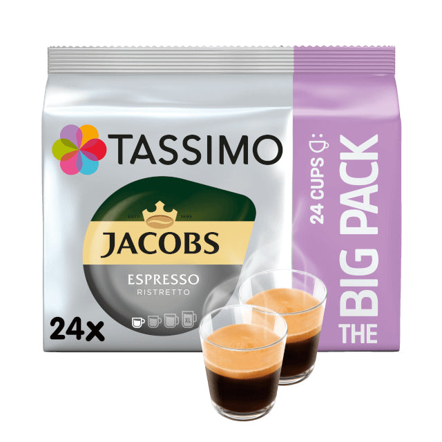 TASSIMO Jacobs Café Crème Classico – Kapseln für Cremesso – Intensität 4, 24 Kapseln