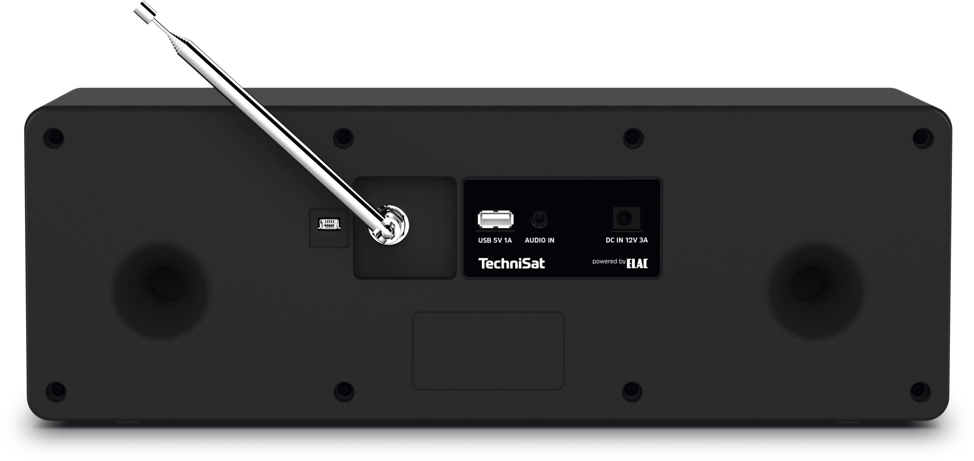 TechniSat DigitRadio 3 – DAB-/Internetradio – Tischradio – DAB+, CD, USB, Bluetooth – Silber