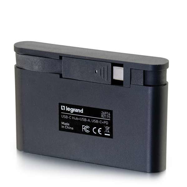 C2G 26914 USB-Hub – Thunderbolt 3, 2× USB-A, 2× USB-C, 100 W PD