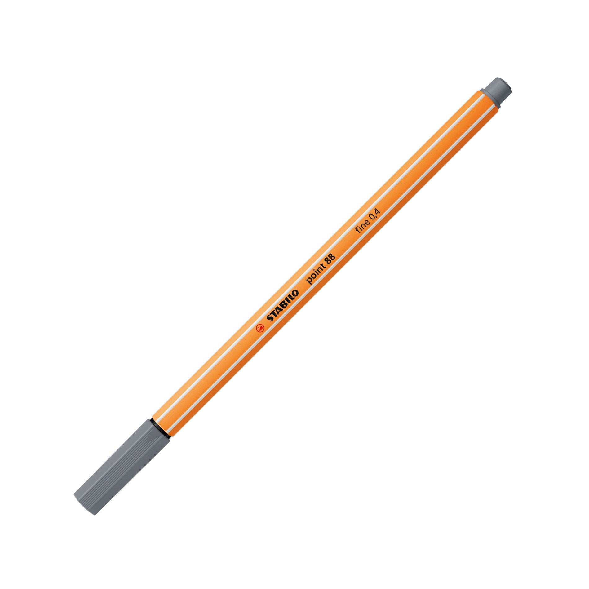 STABILO Fineliner 0,4 mm – dunkelgrau