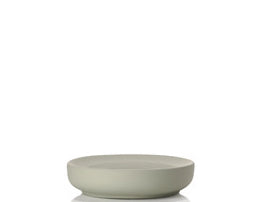 Zone Denmark Seifenschale Ume – Steingut, Ø12×3 cm, Eukalyptusgrün (rund)