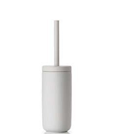 Zone Denmark WC-Bürstenset – Keramik, grau, bodenstehend, H 38,7 cm