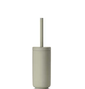 Zone Denmark WC-Bürstenset – Keramik, Eukalyptusgrün, bodenstehend, H 38,7 cm, Ø 10 cm
