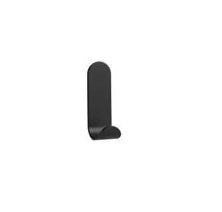 Zone Denmark Haken – Edelstahl – Schwarz – 25 × 75 × 33 mm