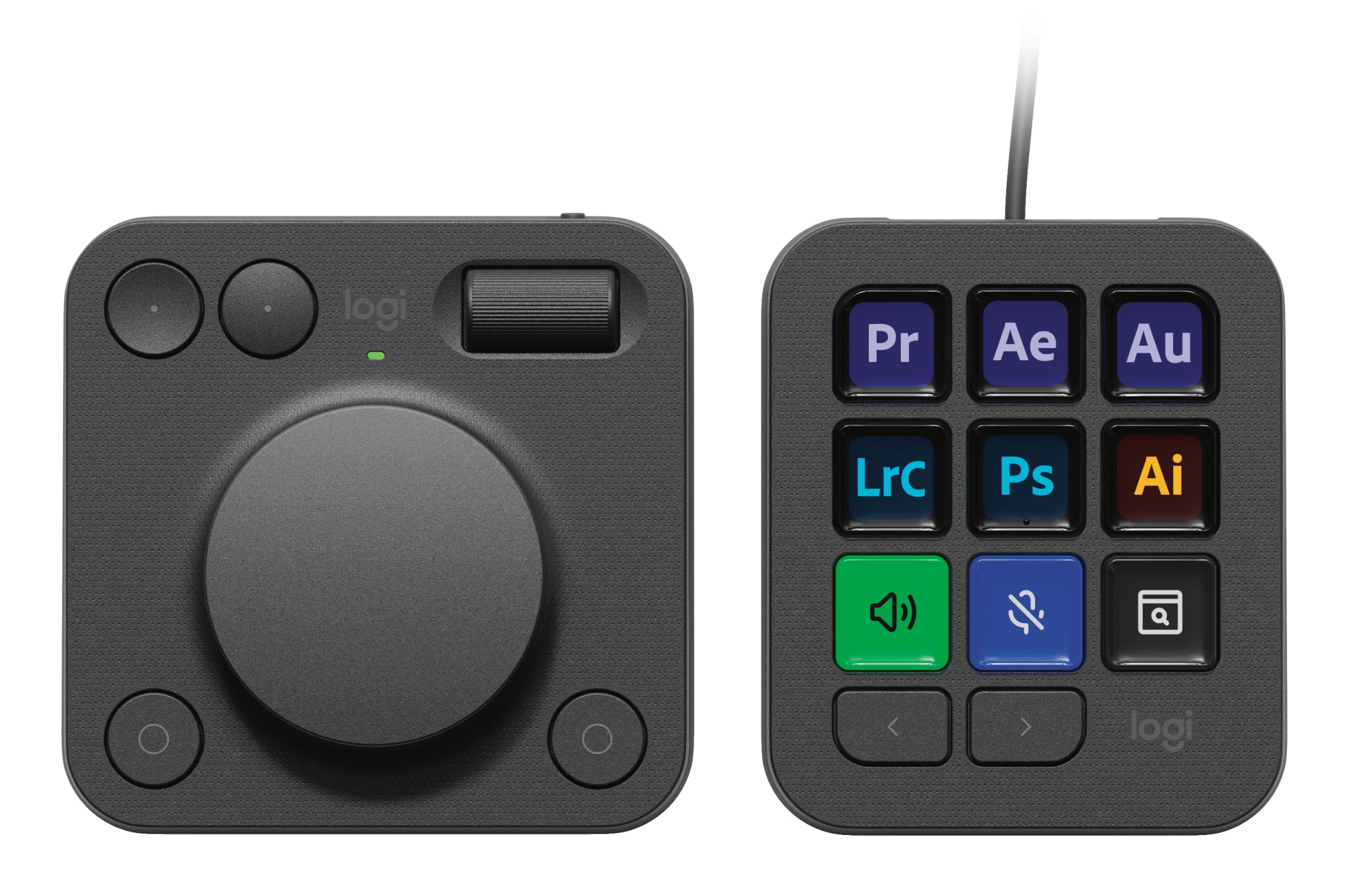 Logitech MX Creative Console – Tastatur, Grau