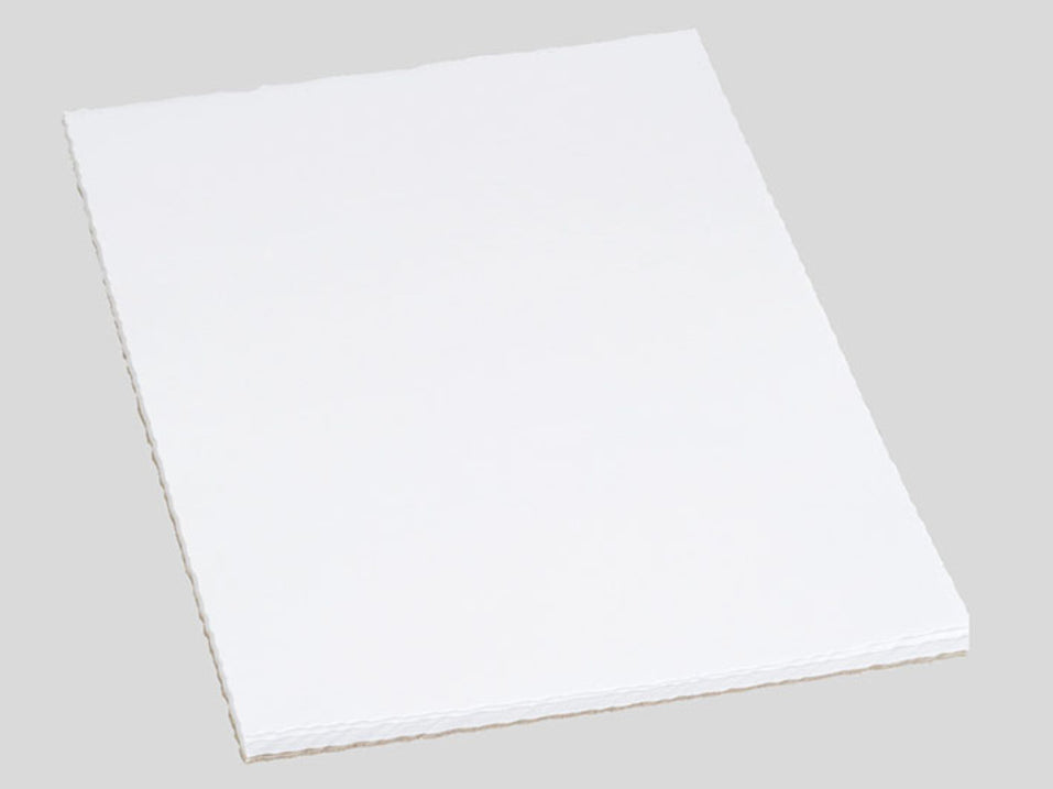 Elco Schreibblock A5, blanko, Leimbindung, 40 Blatt, 100 g/m² – weiss