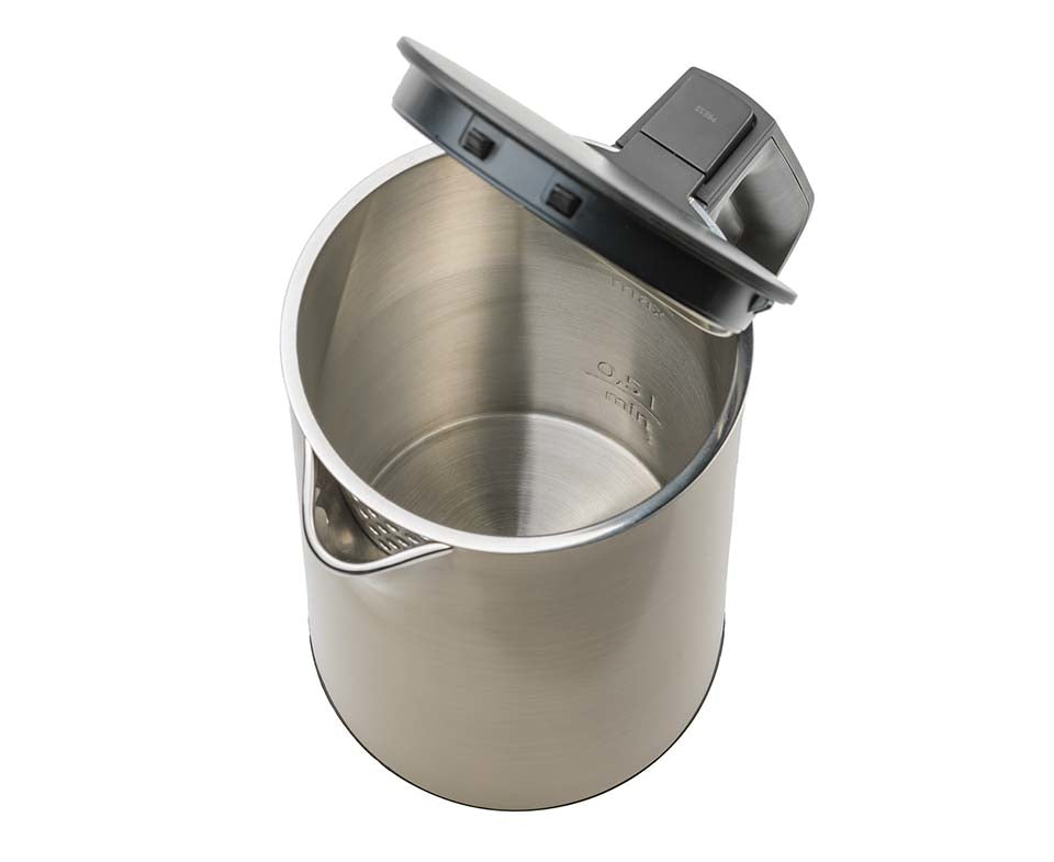 Koenig Wasserkocher – 1,5 l, mit Temperaturwahl, Edelstahl, B02117