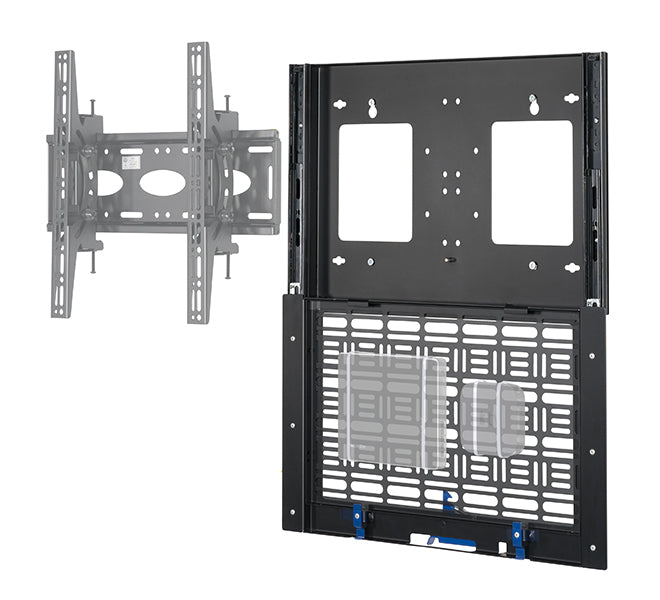 B-Tech BT7888 – AV-Standfläche, Tragkraft 10 kg, 1 Stück, Schwarz