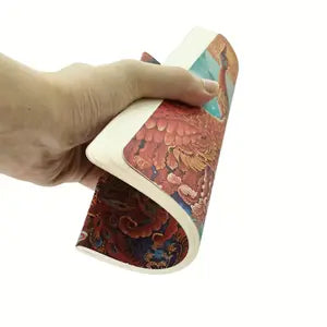 Paperblanks Notizheft – A5 – 80 Blatt – 100 g/m² – Hardcover, perforiert, abgerundete Kanten – rot, FSC