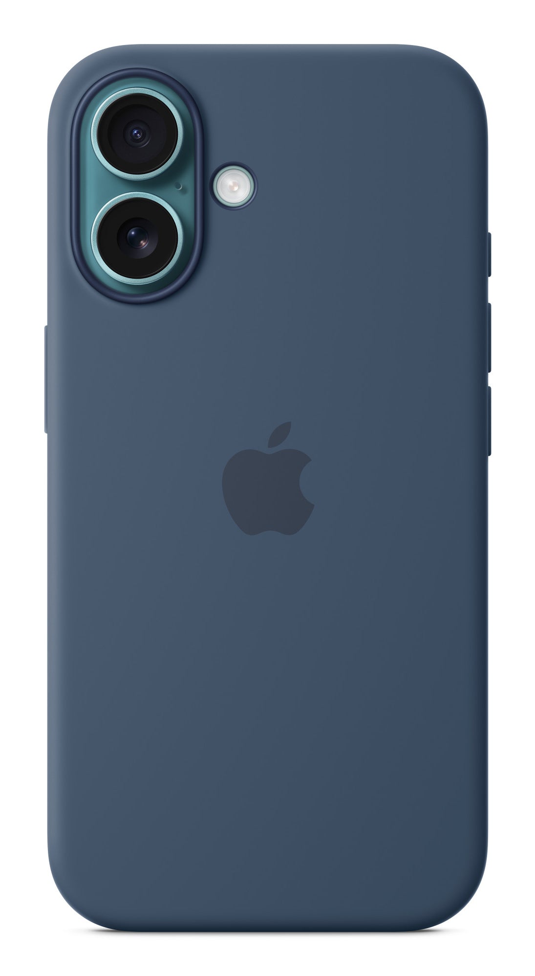 Apple Backcover – für Apple iPhone 16, MagSafe, Silikon+Mikrofaser, Denim