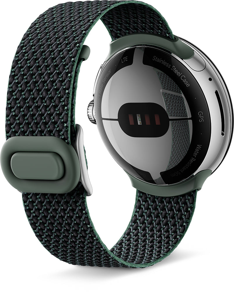 Google Pixel Watch – Kunststoff, Edelstahl