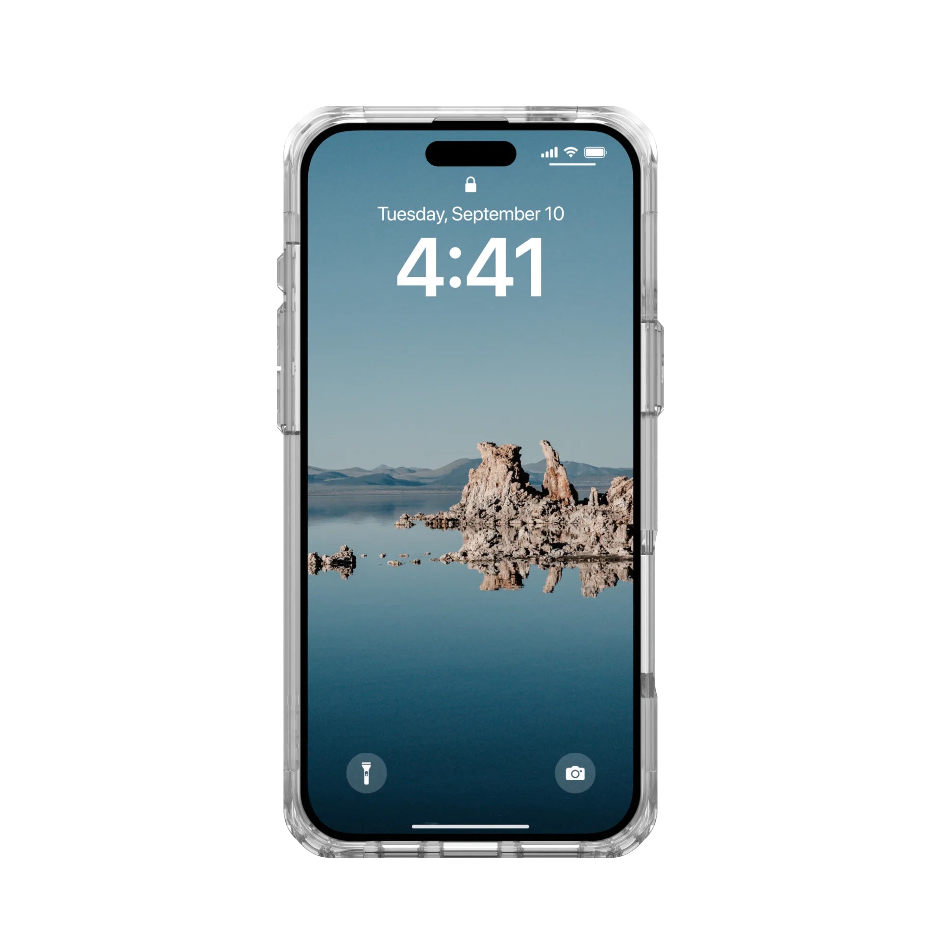 Urban Armor Gear UAG Plyo – Rückcover – für Apple iPhone 16 Plus – MagSafe, TPU, Eisweiss, bis 4,8 m Sturzsicher