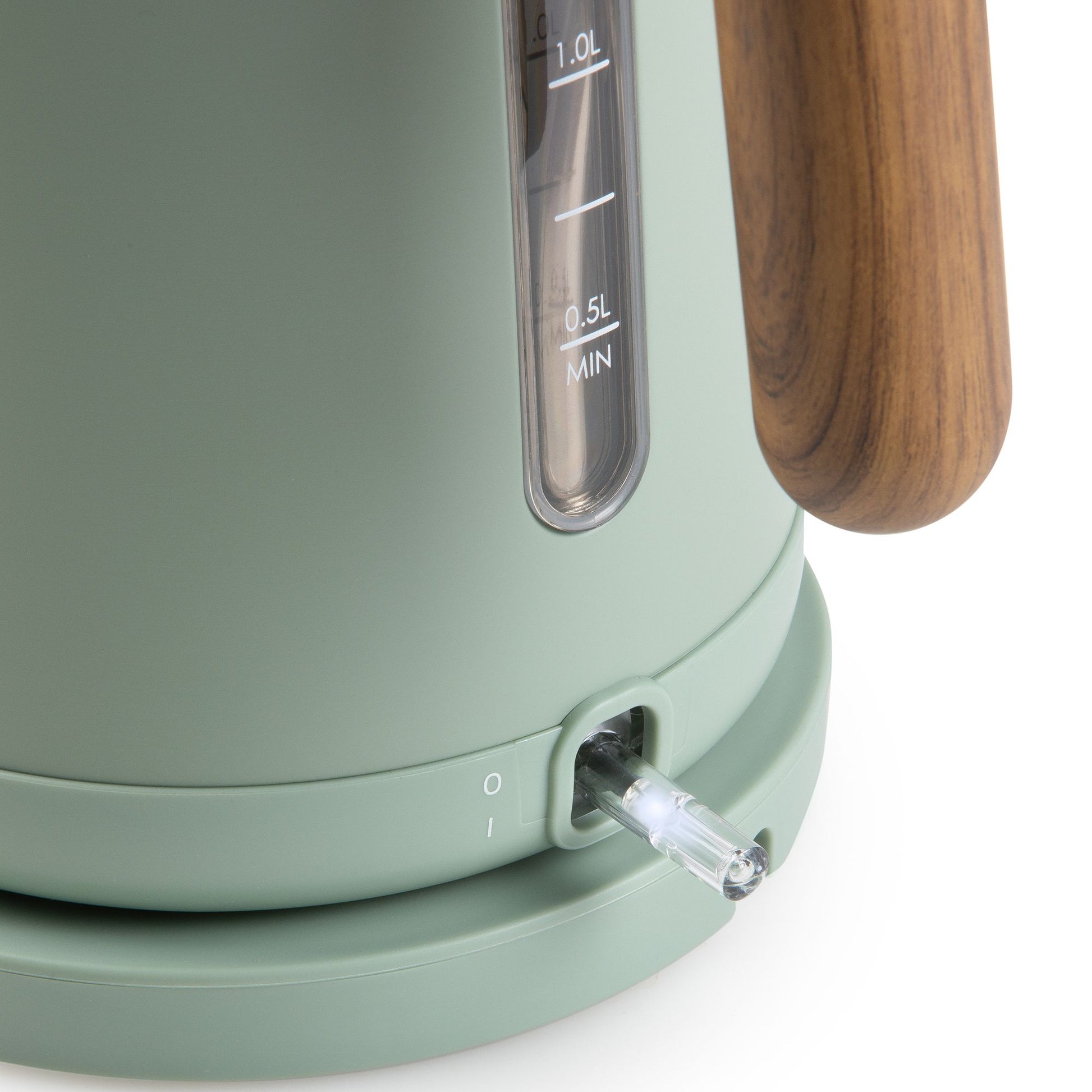 Domo Wasserkocher – 1,7 l, Kunststoff, Salbei, DO9282WK