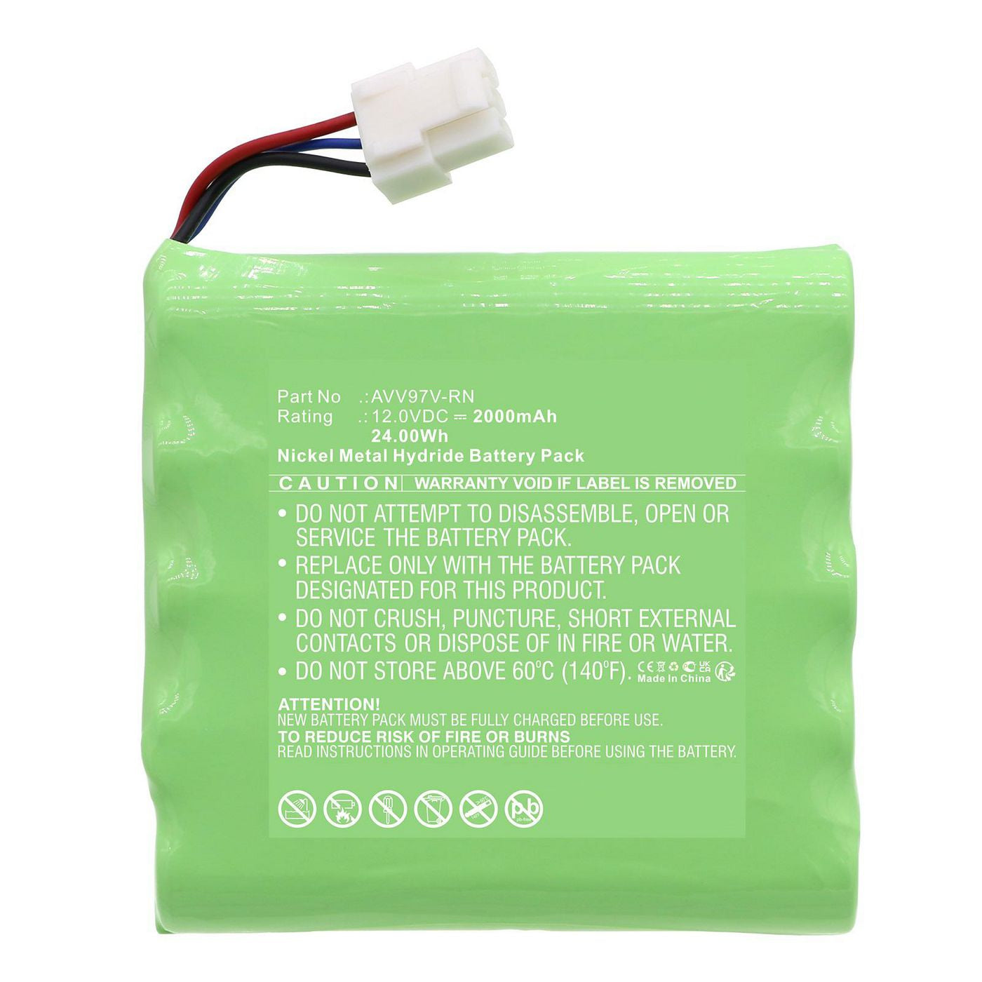CoreParts Akku MBXVAC-BA0507 – 24 Wh, 12 V, für MC-RM10-W/MC-RM10