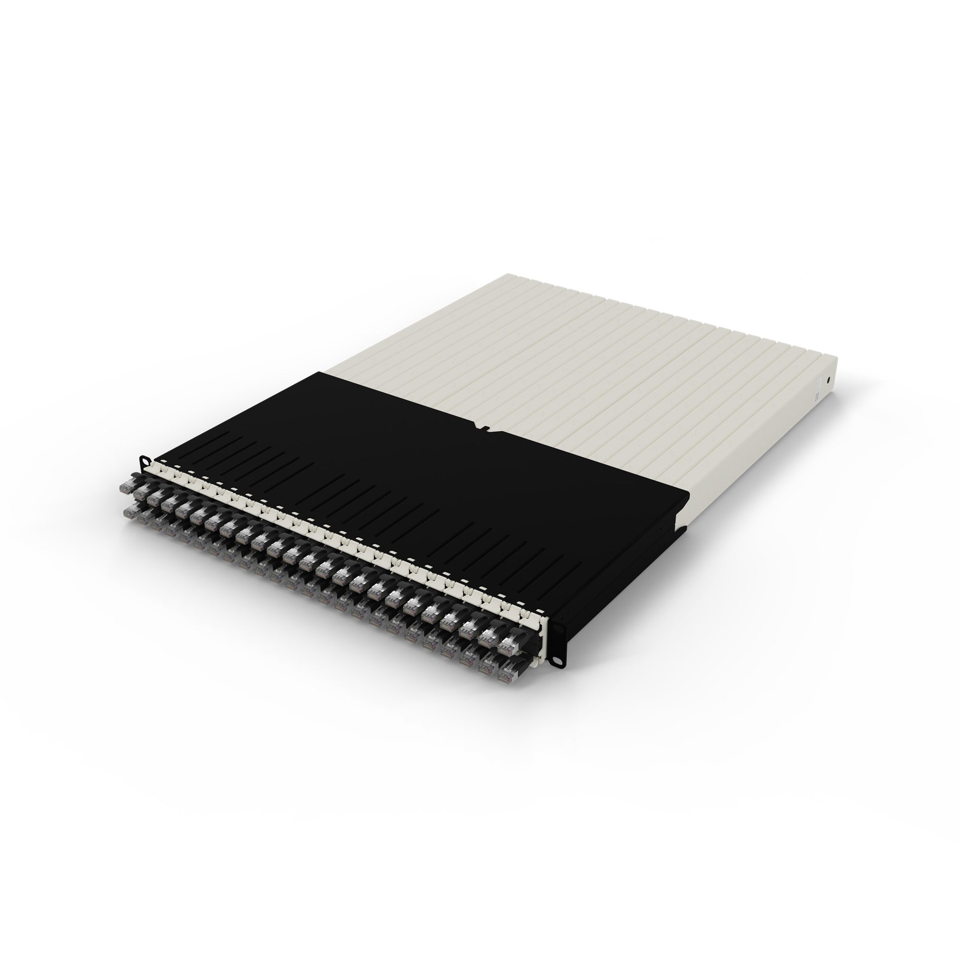 Patchbox Netzwerkkabel – Schwarz, geschirmt