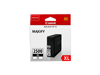 Canon Tintenpatrone PGI-2500XLBK, schwarz, XL, 2'500 Seiten, original – für Inkjetdrucker/Multifunktionsgeräte