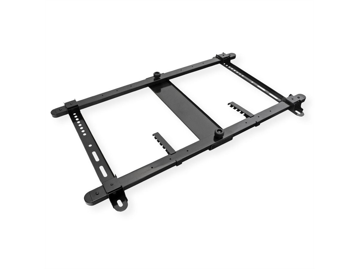 ROLINE Wandhalterung – Vollbeweglich – 37–80" – VESA 200×200–600×400 – bis 70 kg, Höhenverstellbar – Schwarz