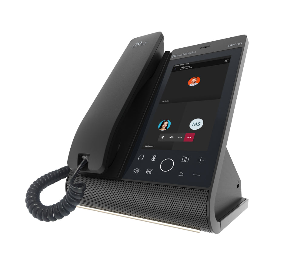 AudioCodes Total Touch – WLAN-Telefon (Handgerät), für Microsoft Teams